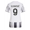 Juventus Dusan Vlahovic #9 Hemmakläder Dam 2025-26 Kortärmad